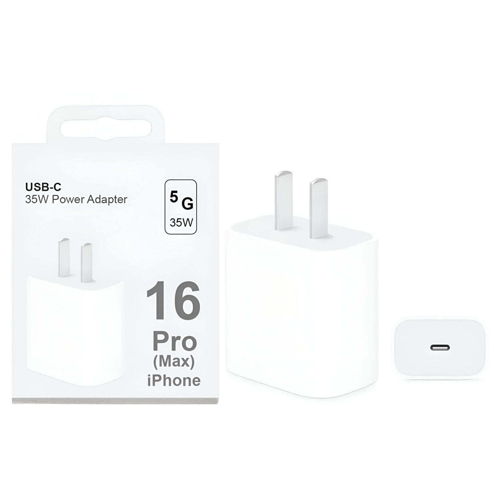 35W Power Adapter for Apple iPhone 16 Pro Max  - Fast Charging - UrbanGuards